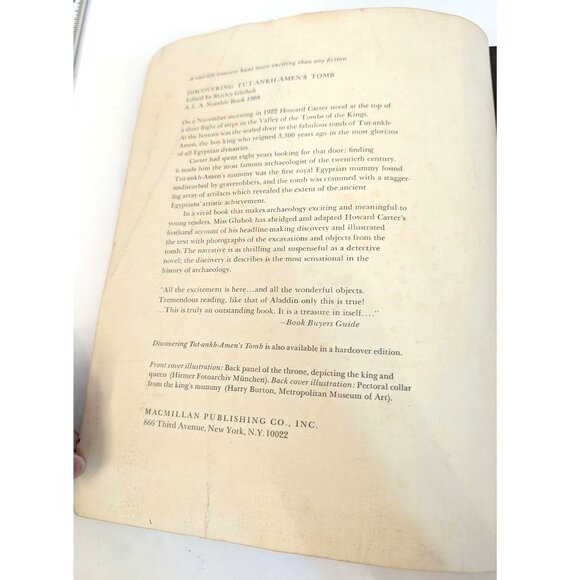 Children's History Paperback Books, Ancient Egypt History, Mummies, King Tut - Picture 4 of 16